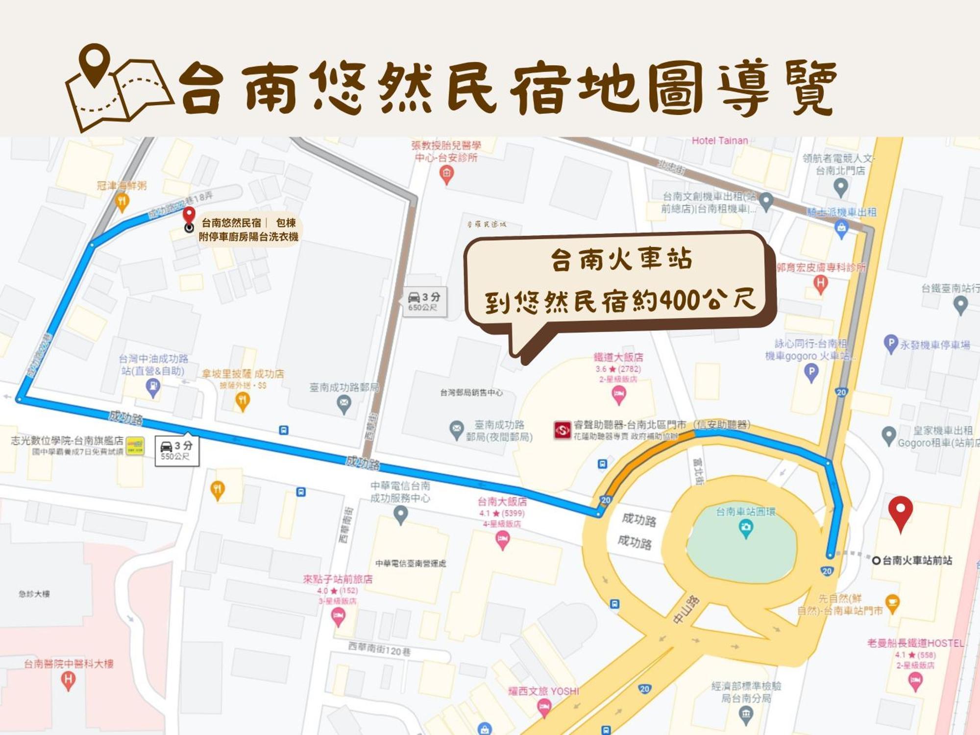 台南悠然民宿unabnb Buitenkant foto